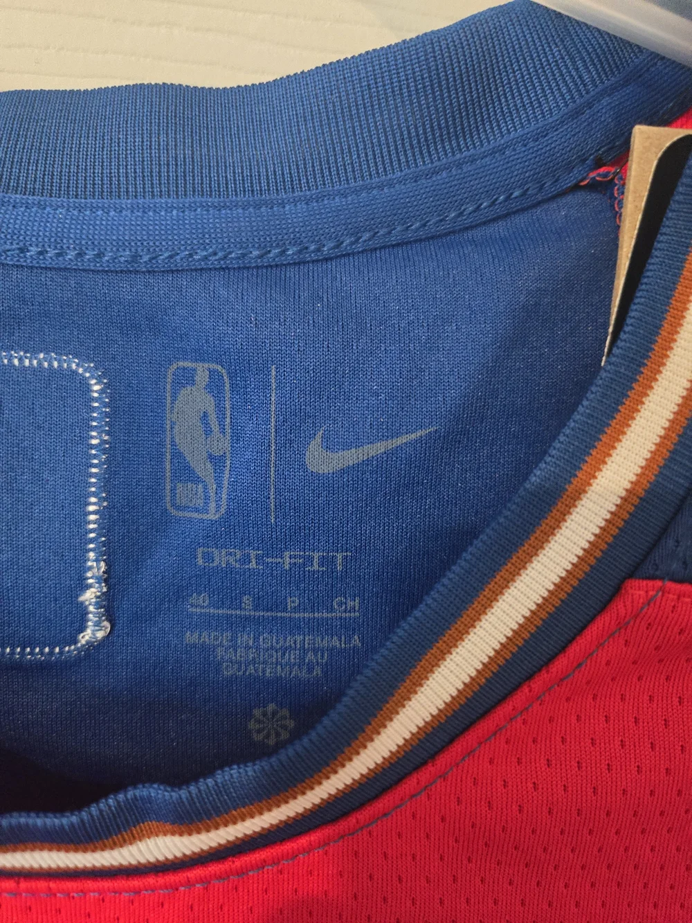 Nike Nwt Washington Basketball Jersey in Navy and Red Size Small